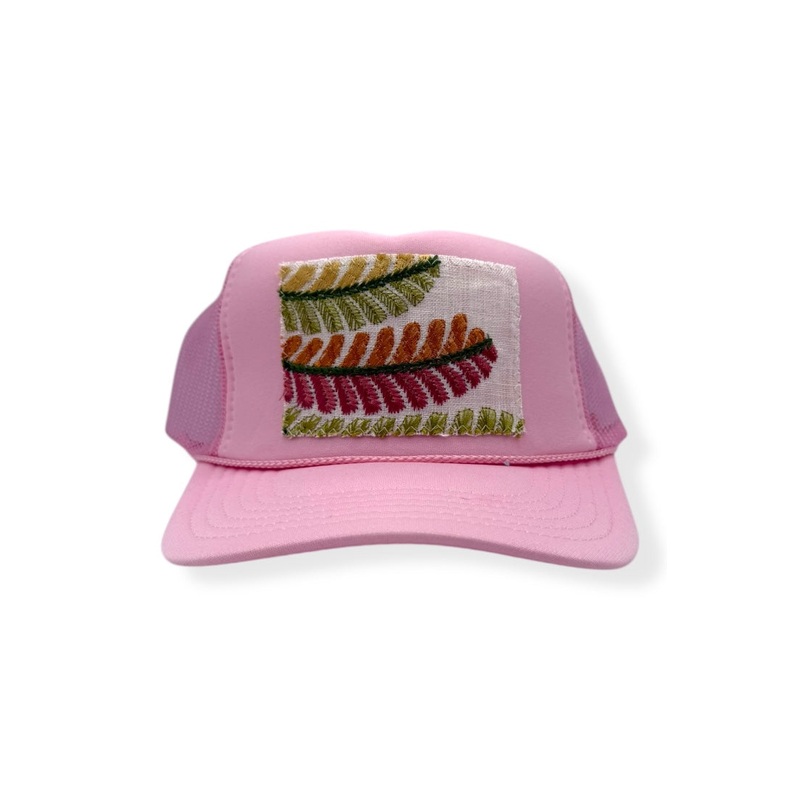 Kilim Trucker Hat – Baby Pink 114