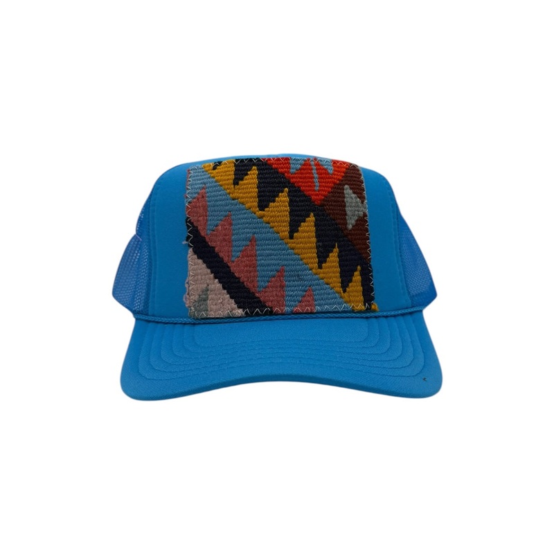 Kilim Trucker Hat – Electric Blue 41