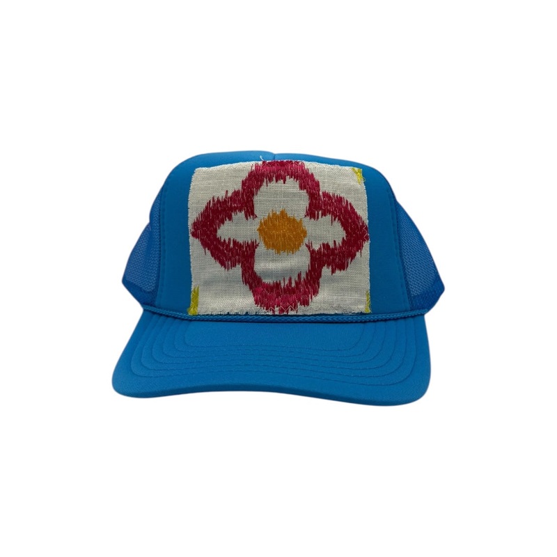 Kilim Trucker Hat – Electric Blue 42