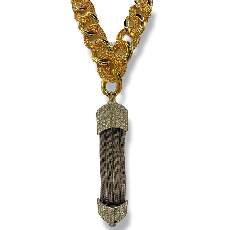 Made In The Deep South 1920s Dress Decoration 1970s Necklace