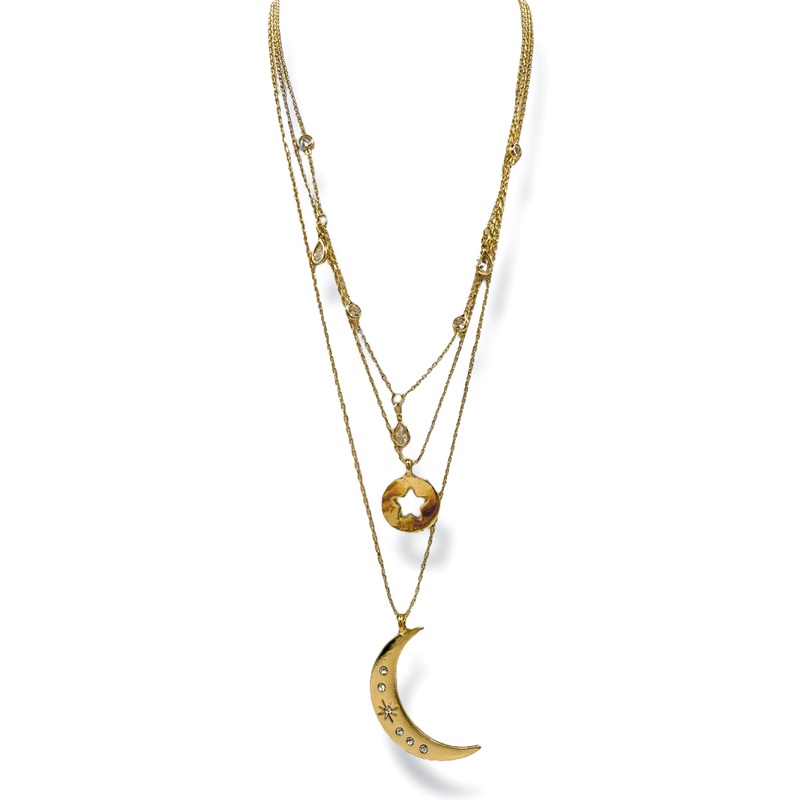 Into The Night Layered Necklace