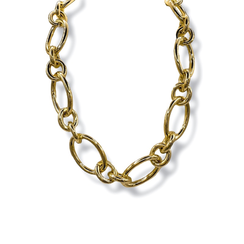 Kellie Oval Chain Necklace *Final Sale*