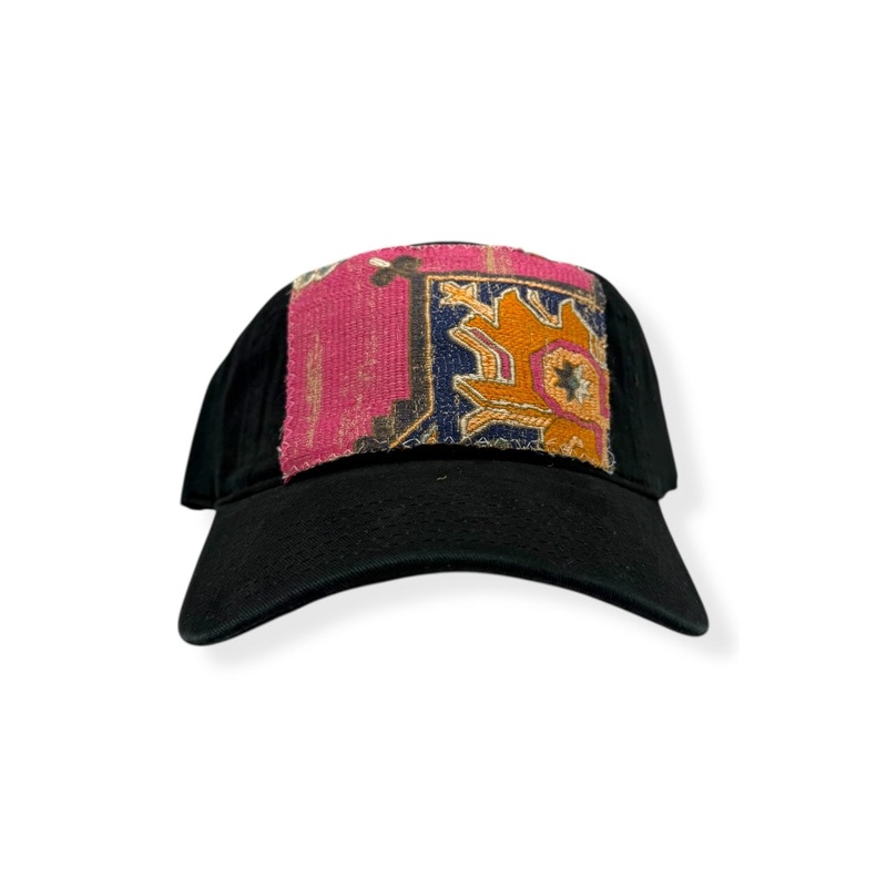 Kilim Baseball Hat – Black 27