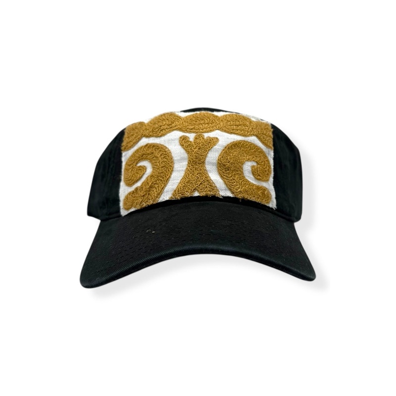 Kilim Baseball Hat – Black 36