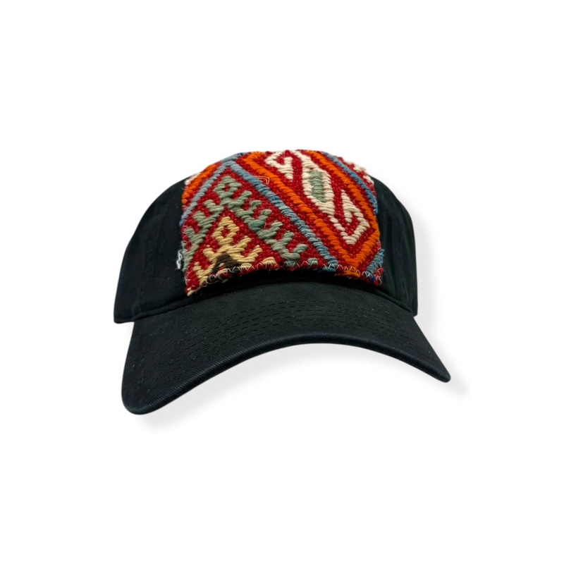 Kilim Baseball Hat – Black 37