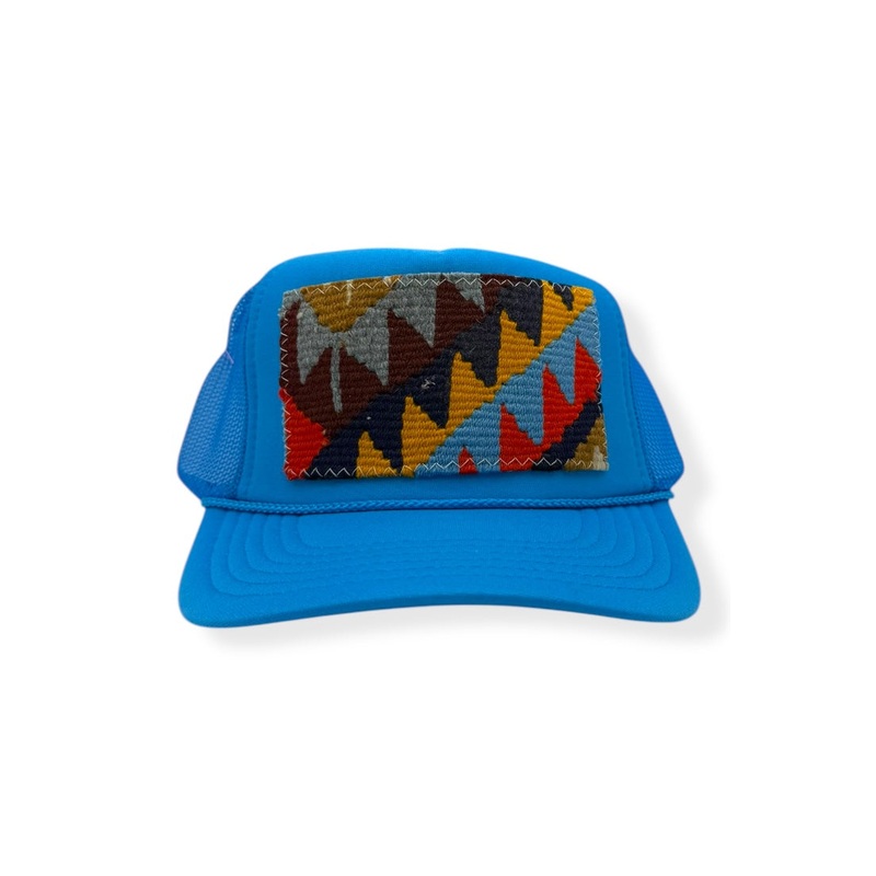 Kilim Trucker Hat – Electric Blue 31