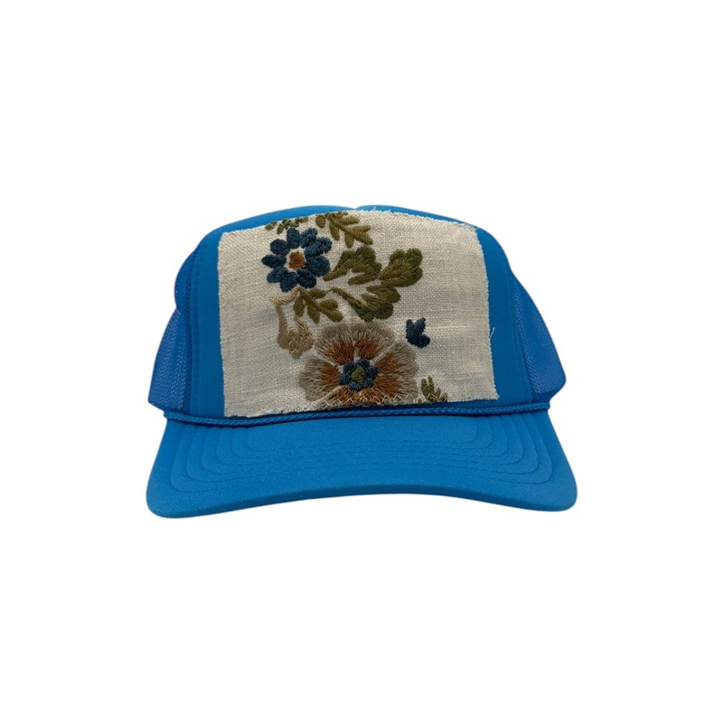 Kilim Trucker Hat – Electric Blue 45