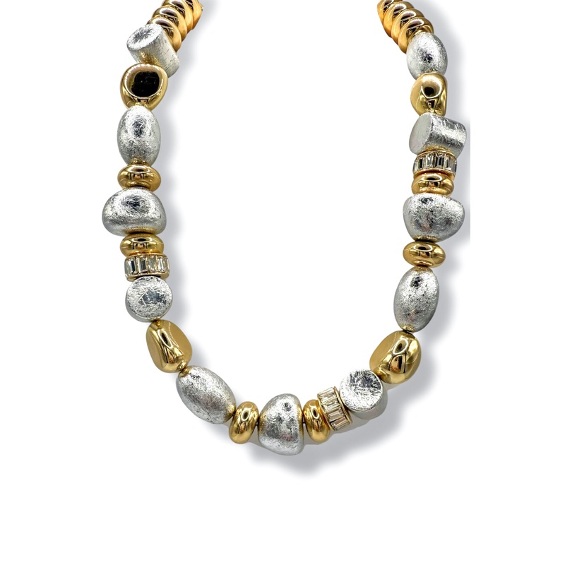 Will You Know Beaded Necklace|Gold/Rhodium