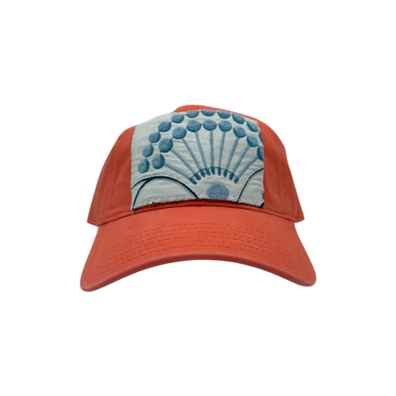 Kilim Baseball Hat Coral 24