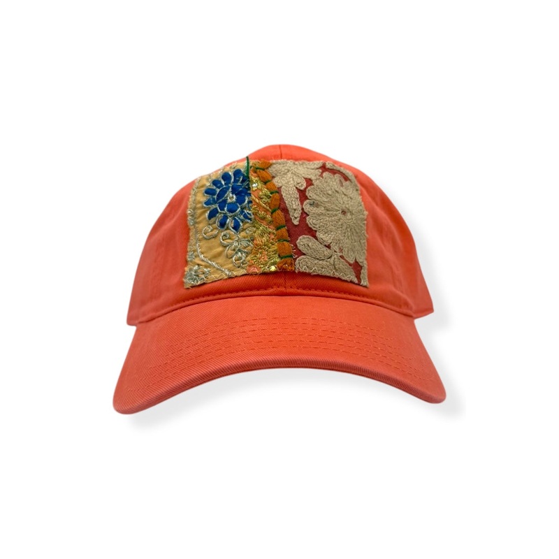Kilim Baseball Hat Coral 47