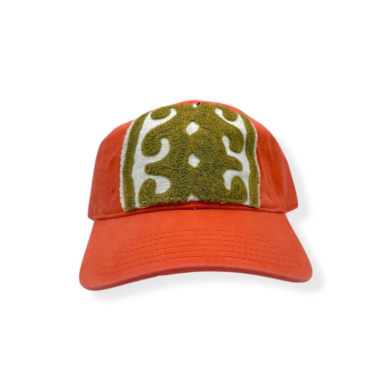 Kilim Baseball Hat Coral 50