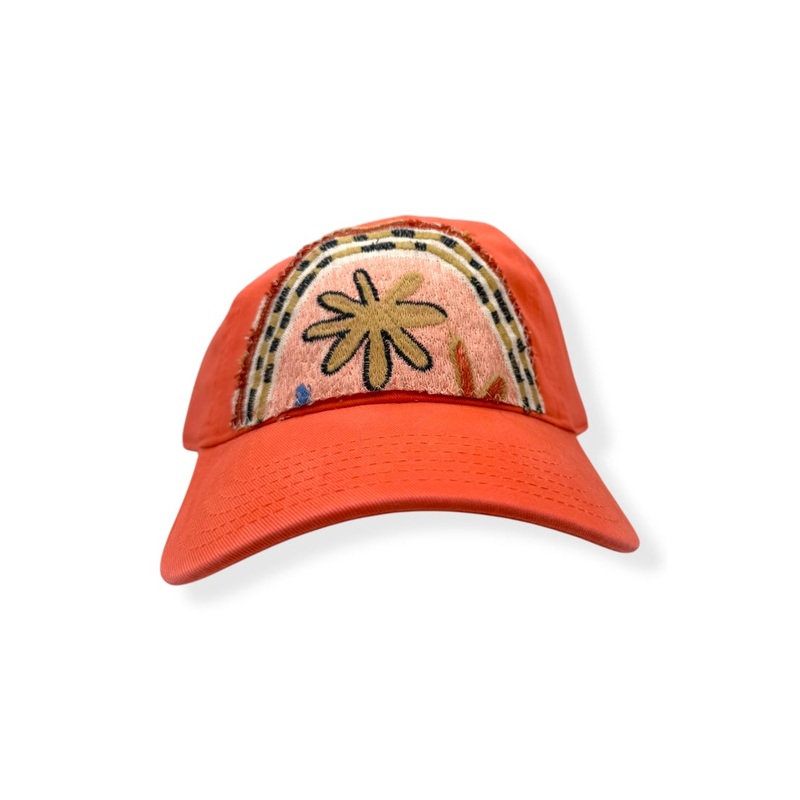Kilim Baseball Hat Coral 54