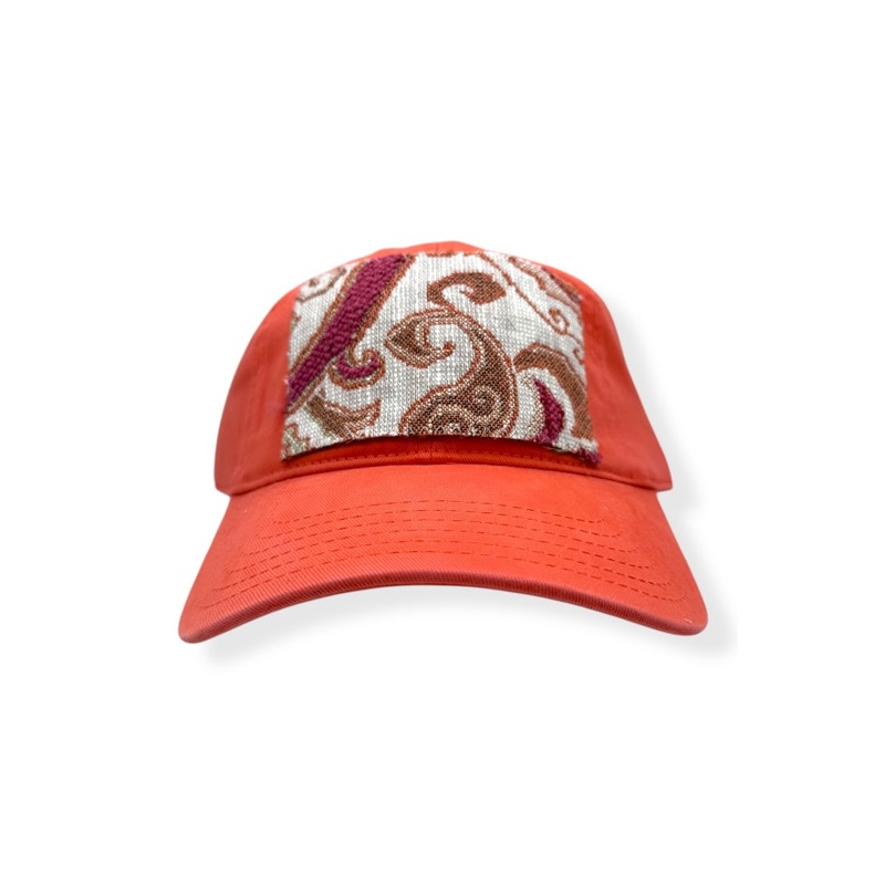 Kilim Baseball Hat Coral 55