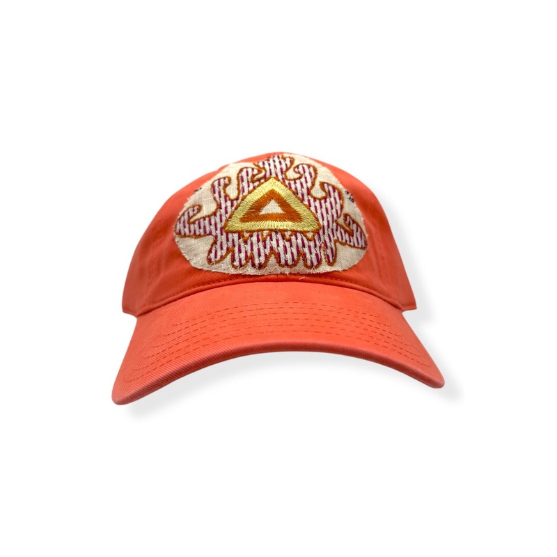 Kilim Baseball Hat Coral 60