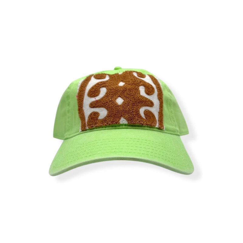 Kilim Baseball Hat – Lime 103