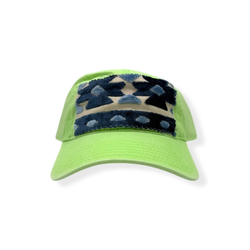 Kilim Baseball Hat – Lime 114