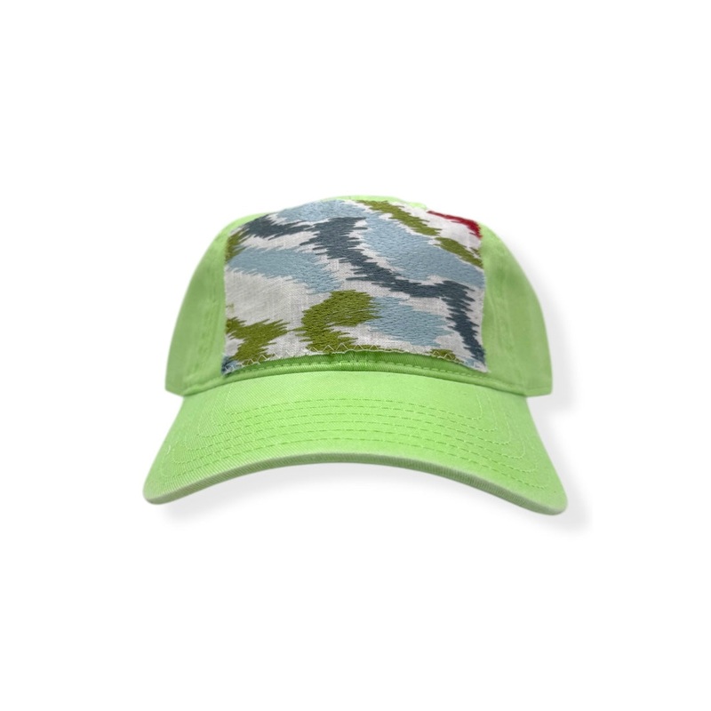 Kilim Baseball Hat – Lime 48