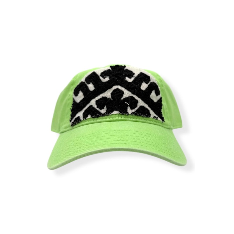 Kilim Baseball Hat – Lime 72