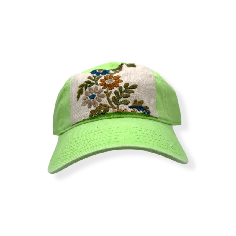 Kilim Baseball Hat – Lime 82