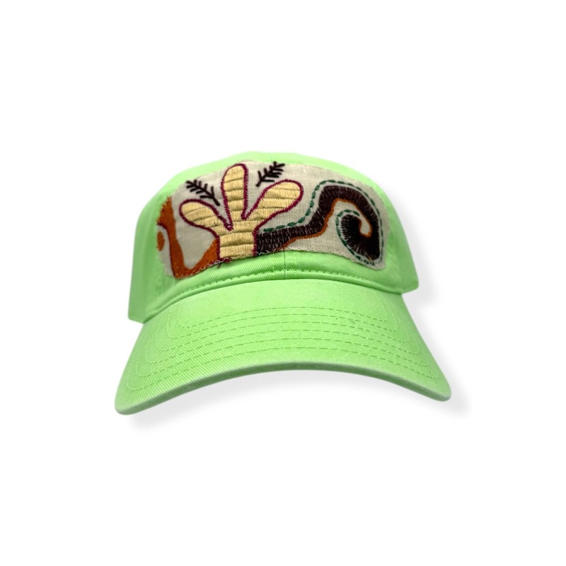 Kilim Baseball Hat – Lime 84