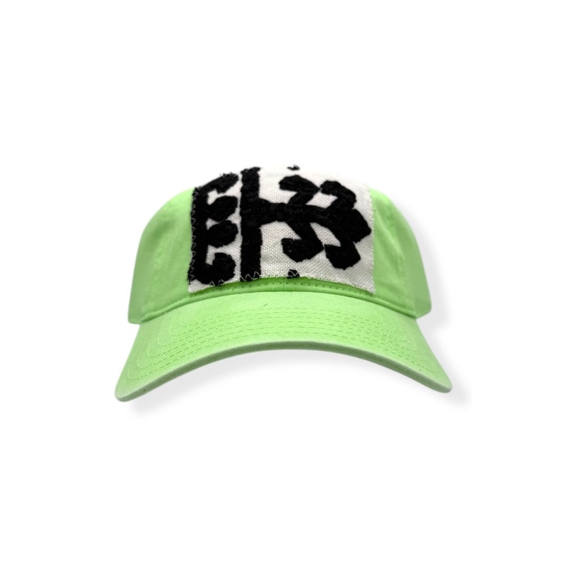Kilim Baseball Hat – Lime 96