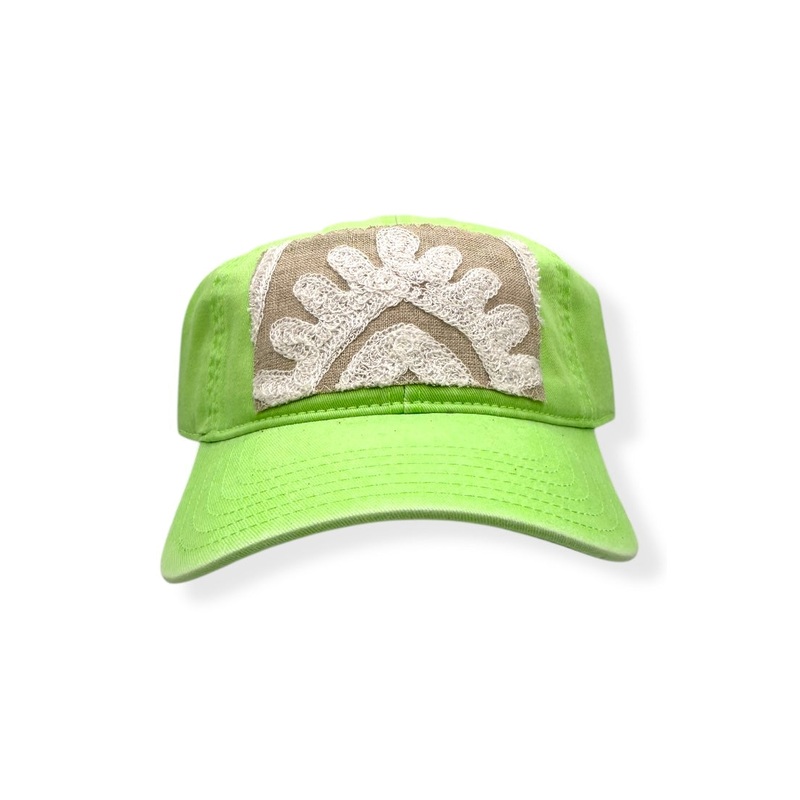 Kilim Baseball Hat – Lime 97