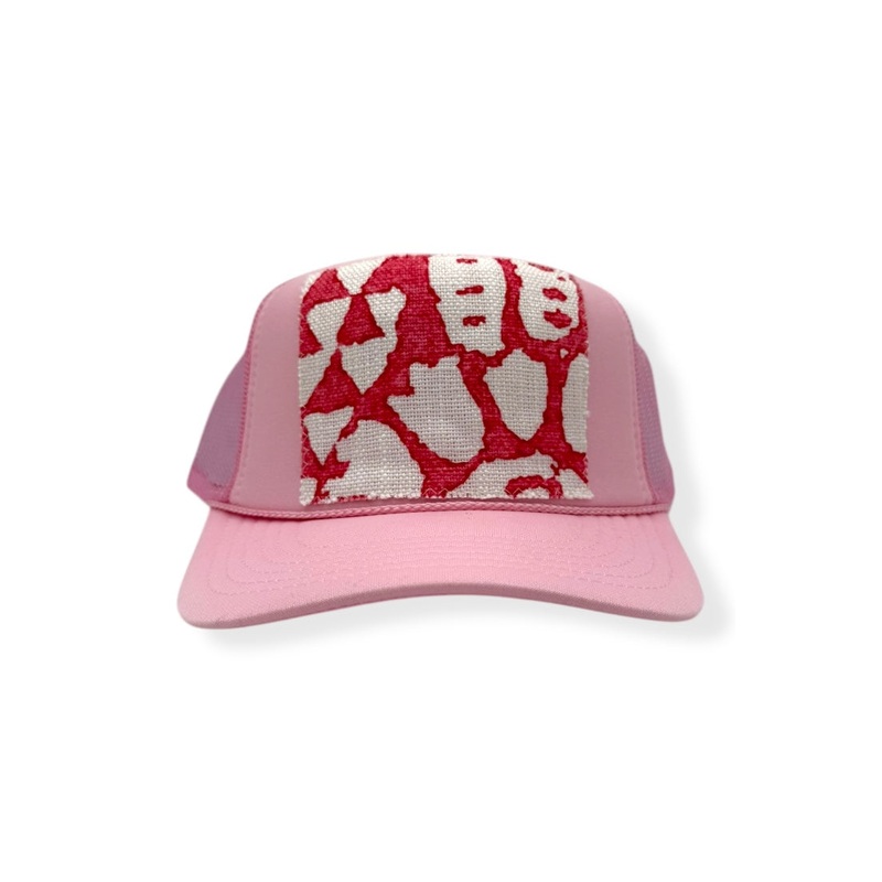 Kilim Trucker Hat – Baby Pink 143