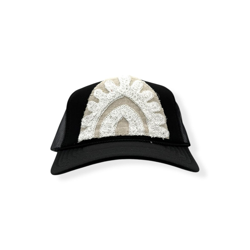 Kilim Trucker Hat – Black 362