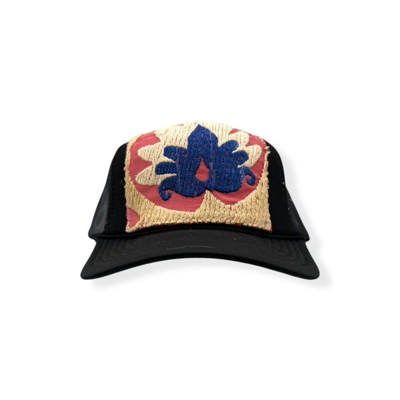Kilim Trucker Hat – Black 363
