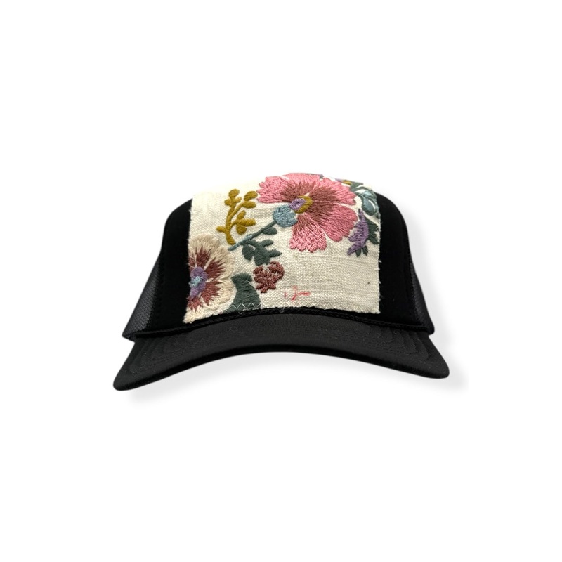 Kilim Trucker Hat – Black 368