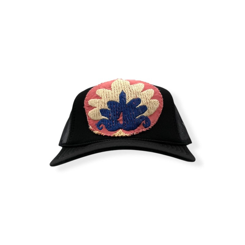 Kilim Trucker Hat – Black 372