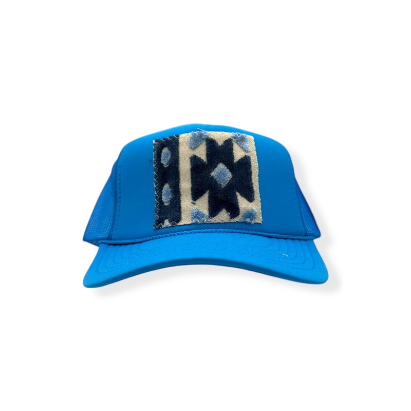 Kilim Trucker Hat – Electric Blue 66
