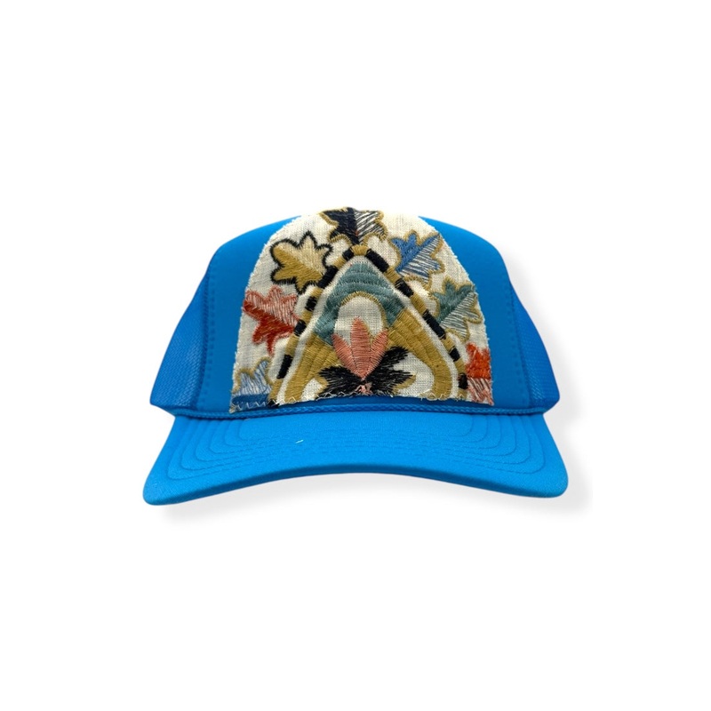 Kilim Trucker Hat – Electric Blue 67