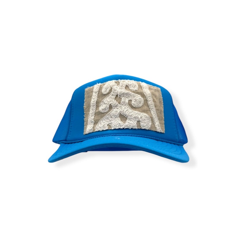 Kilim Trucker Hat – Electric Blue 69