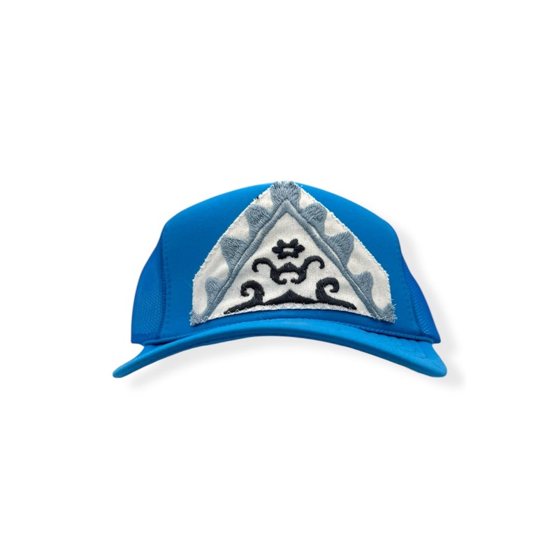 Kilim Trucker Hat – Electric Blue 70
