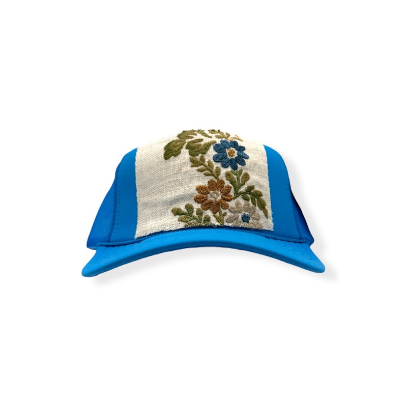 Kilim Trucker Hat – Electric Blue 77