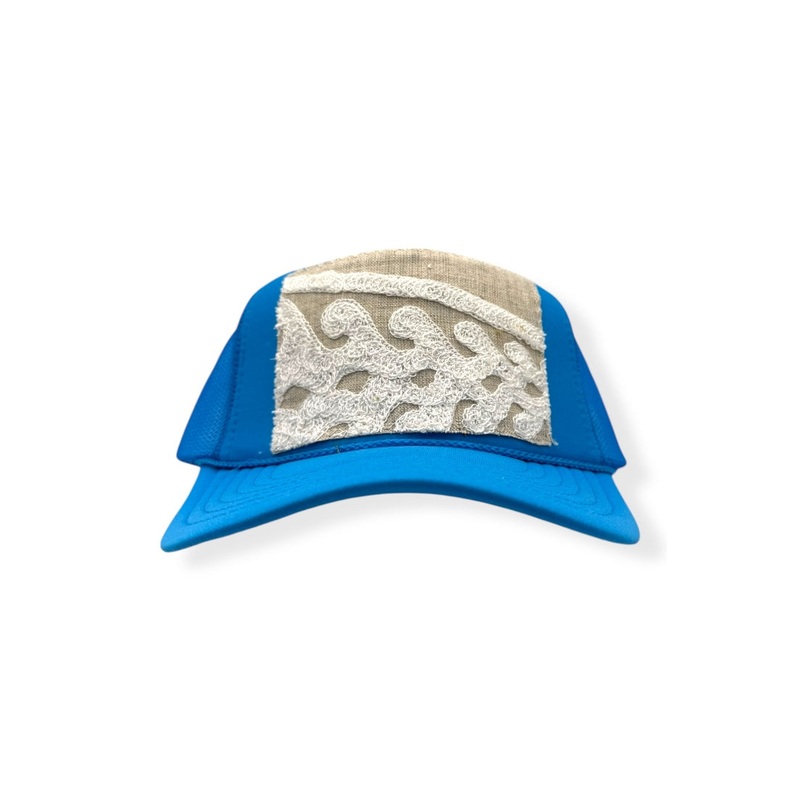 Kilim Trucker Hat – Electric Blue 81