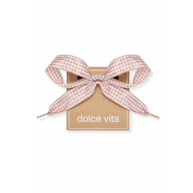 Dolce Vita Gingham Rose Multi Shoe Laces