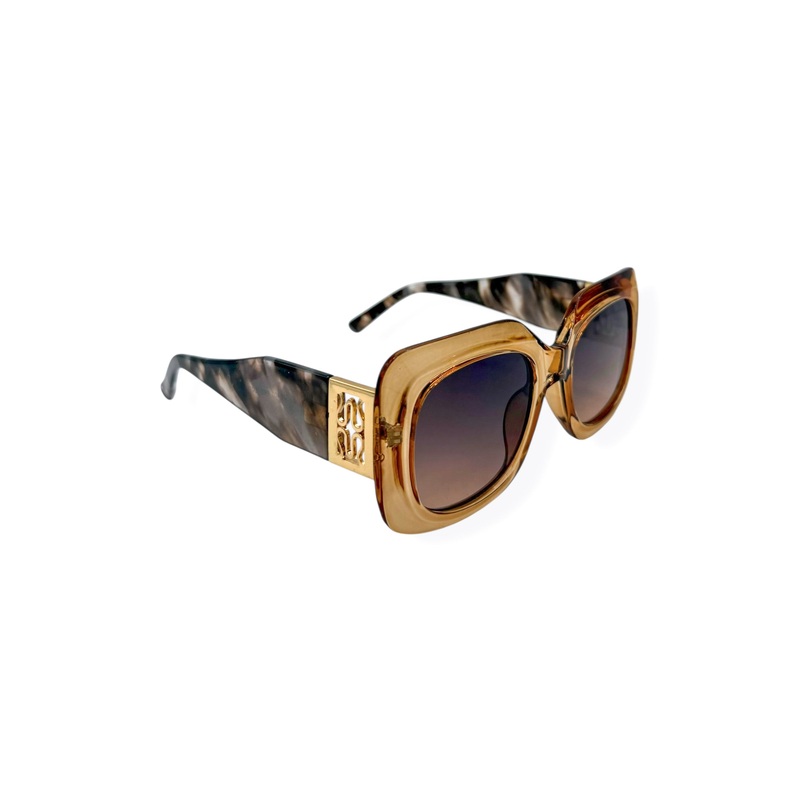 Hollar At Me Lt. Brown Sunglasses