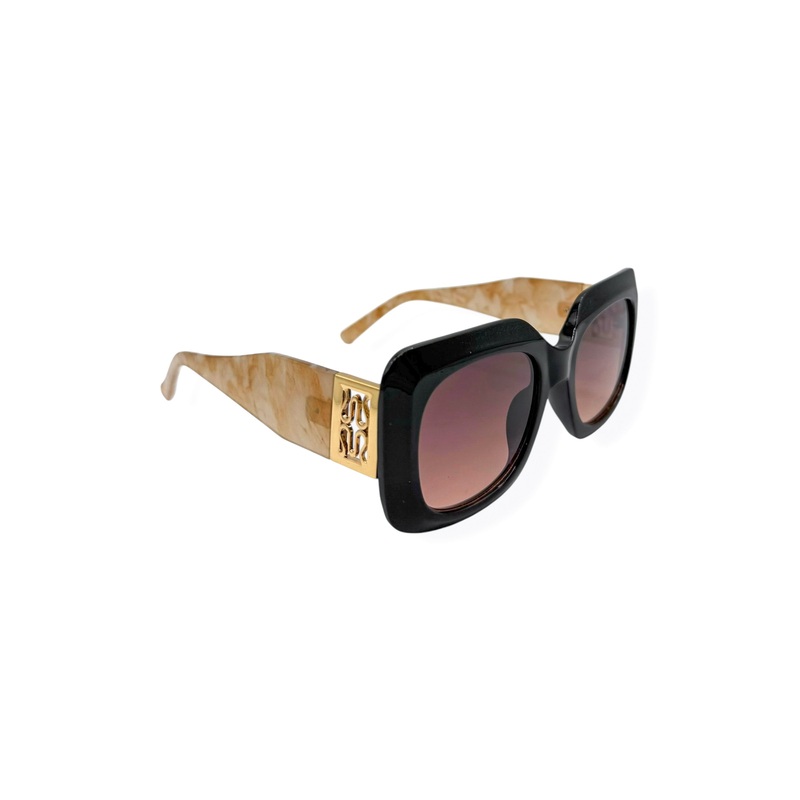 Holler At Me Black Sunglasses|Black