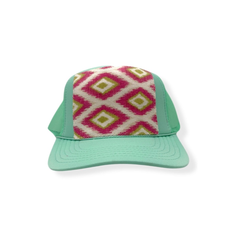 Kilim Trucker Hat – Seafoam 131