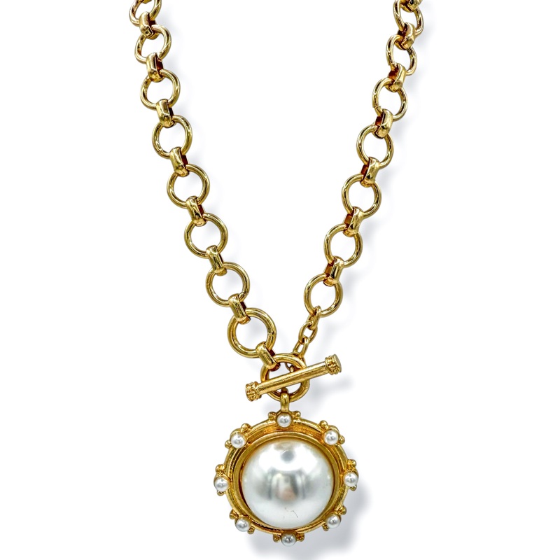 Say it with Grace Pearl Necklace