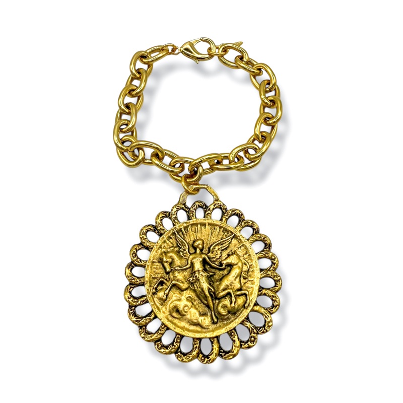Yochi More Than Enough Pendant Bracelet