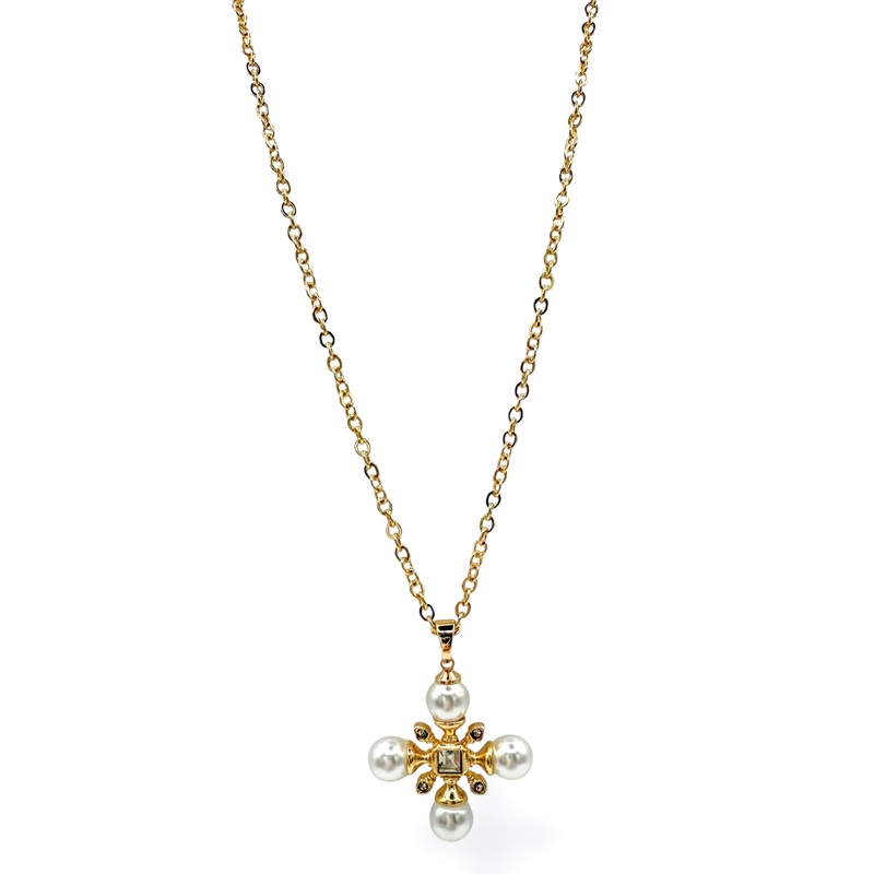 Full Meaning Pearl Pendant Necklace