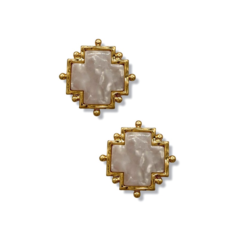 Justice Statement Stud Earrings