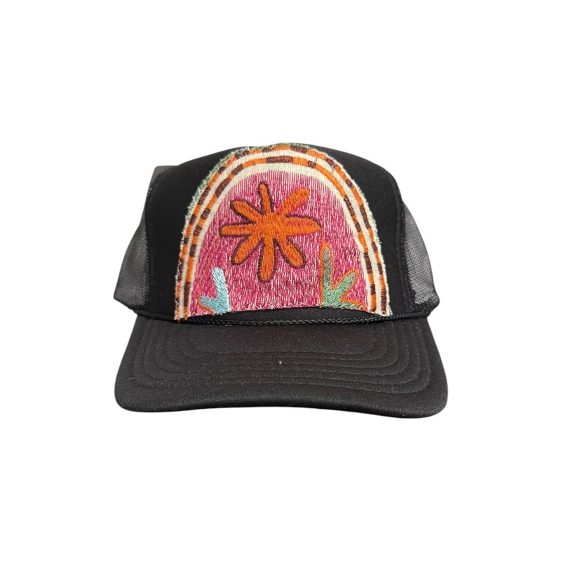 Kilim Trucker Hat – Black 381