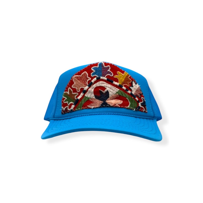 Kilim Trucker Hat – Electric Blue 84