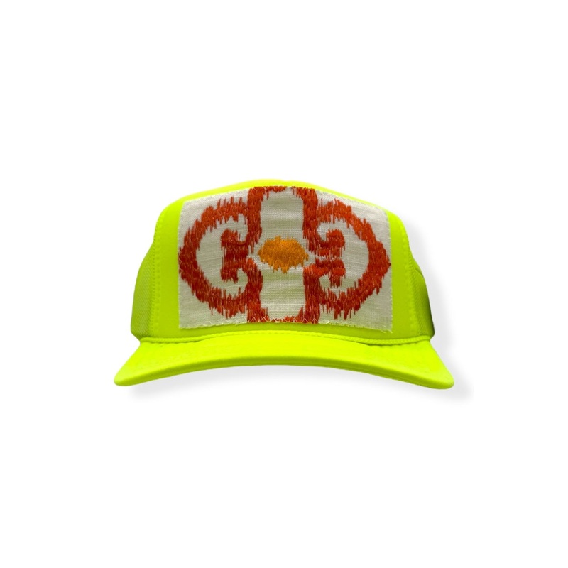 Kilim Trucker Hat – Neon Yellow 46 *Final Sale*