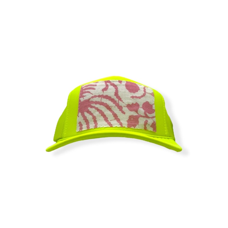 Kilim Trucker Hat – Neon Yellow 56