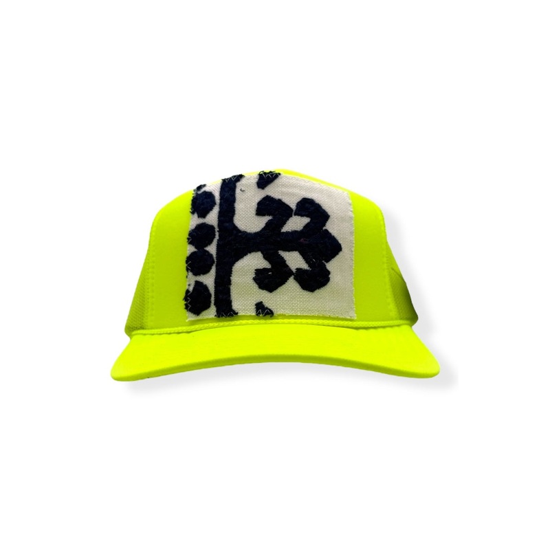 Kilim Trucker Hat – Neon Yellow 60